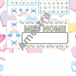 Imagem de capa para o Curso online ☂️💗*CRACHÁ DE MESA TEMA CHUVA DE AMOR* ☂️💗   