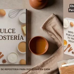 Imagen de portada para Ebook Dulce Repostería