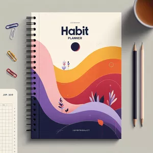 Cover image for Ebook Transform your days with the ultimate Habit Planner printable PDF
