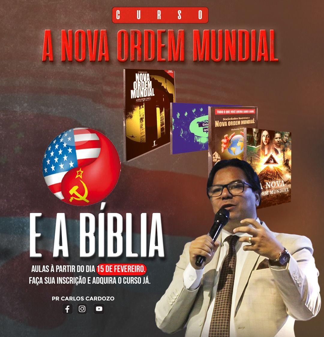 Imagem do curso A Nova Ordem Mundial e a Bíblia 