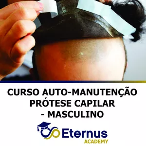 Curso CURSO MASCULINO DE AUTO-MANUTENÇÃO PERIÓDICA em PRÓTESE CAPILAR