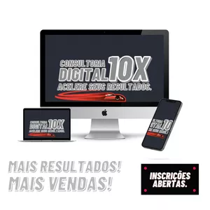 Imagem de capa para o Serviço online Consultoria 10X Digital.