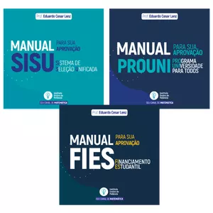 Imagem de capa para o Ebook SISU, FIES E PROUNI: MANUAL PARA A SUA APROVAÇÃO