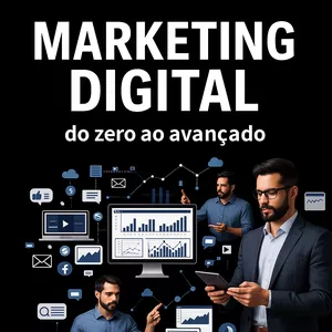 Imagem de capa para o Ebook Marketing Digital do zero ao avançado
