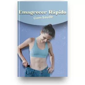 Imagem de capa para o Ebook E-book Emagrecer rápido e com saúde