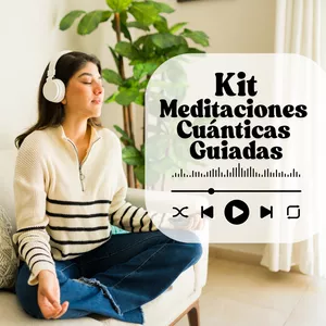 Imagen de portada para Curso online ✨ Kit de Meditaciones Cuánticas