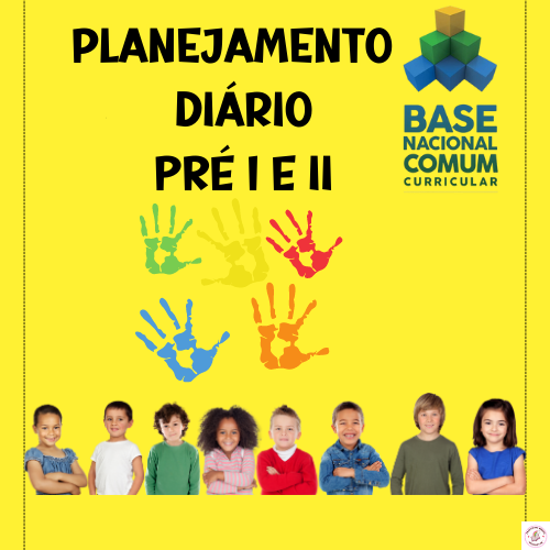 Planejamento Diário Pré I e II - 1º Semestre 2024 🎉 por Renata Gomes Fideles Curso.blog.br