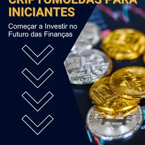 Imagem de capa para o Ebook Criptomoedas para Iniciantes