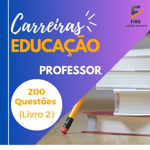 Imagem de capa para o Ebook 200 Questões de Pedagogia - Livro 2