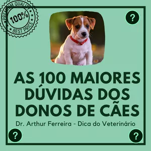 Imagem principal do produto EBOOK: As 100 Maiores Dúvidas dos Criadores de Cães