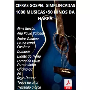 Imagem de capa para o Ebook 1000+50 CIFRAS GOSPEL