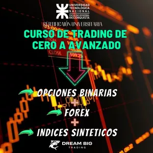 Imagen de portada para Curso online CURSO de: "Opciones Binarias, Forex e Índices Sintéticos" + Certificación Universitaria (UTN)