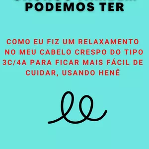 Imagem de capa para o Ebook COM HENÊ, CACHOS TAMBÉM PODEMOS TER