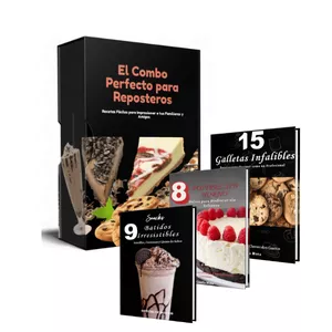 Imagen de portada para Curso online El Combo Perfecto para Reposteros: Recetas Fáciles para Impresionar a tus Familiares y Amigos