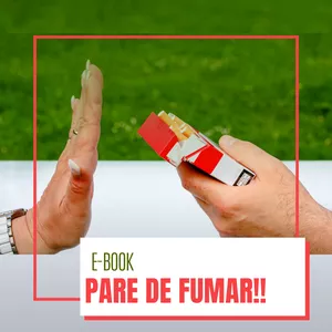 Imagem de capa para o Ebook PARE DE FUMAR. E-book