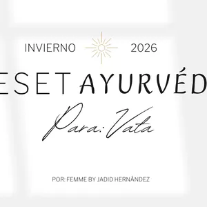 Imagen de portada para Ebook RESET AYURVEDICO VATA