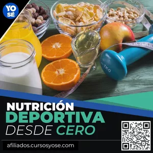 Imagen de portada para Curso online Nutrición Deportiva desde Cero