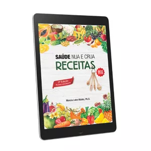 Imagem de capa para o Ebook Saúde Nua e Crua: Receitas