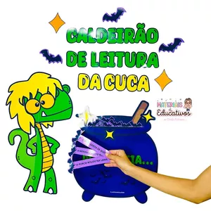 Imagem de capa para o Curso online Caldeirão de leitura da cuca