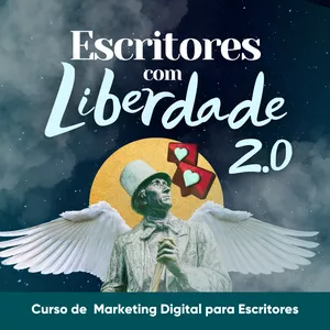Imagem de capa para o Curso online Escritores com Liberdade - marketing digital para escritores