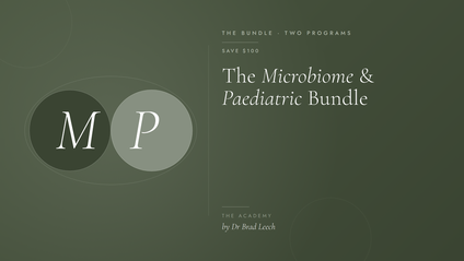 Product image for The Microbiome and Paediatric Bundle