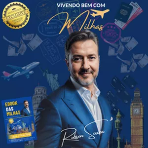Imagem de capa para o Ebook Vivendo bem com Milhas