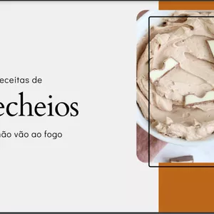 Imagem de capa para o Ebook Recheios sem fogo 