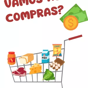 Imagem de capa para o Ebook Vamos às  Compras?