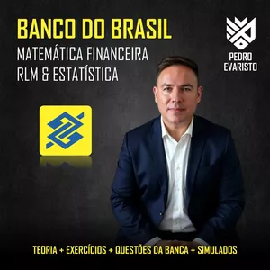 Imagem de capa para o Curso online BANCO DO BRASIL (MATEMÁTICA FINANCEIRA + RLM + ESTATÍSTICA)