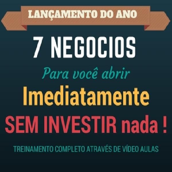 Imagem do curso Como abrir um negócio sem investir
