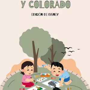 Imagen de portada para Ebook Libro de Dibujo y Coloreado- Edición de Disney