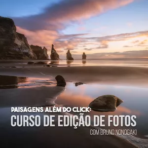 Imagem de capa para o Curso online Paisagens Após o Click: Curso de Edição de Fotos com Bruno Nonogaki