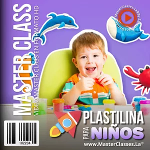 Imagen de portada para Curso online Plastilina para Niños