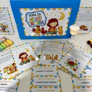 Imagem de capa para o Ebook Material Hora da Leiturinha para Alfabetização!