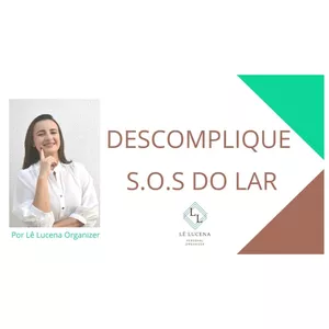 Imagem de capa para o Ebook Descomplique - S.O.S do Lar 