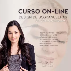 Imagem do curso Design de Sobrancelhas Básico ao Avançado