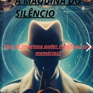 Imagem de capa para o Ebook A Maquina Do Silêncio
