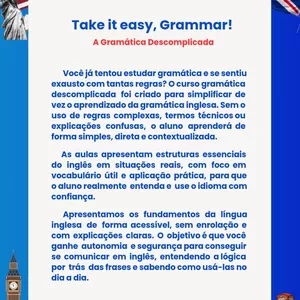 Imagem de capa para o Curso online Descomplicando a Gramática
