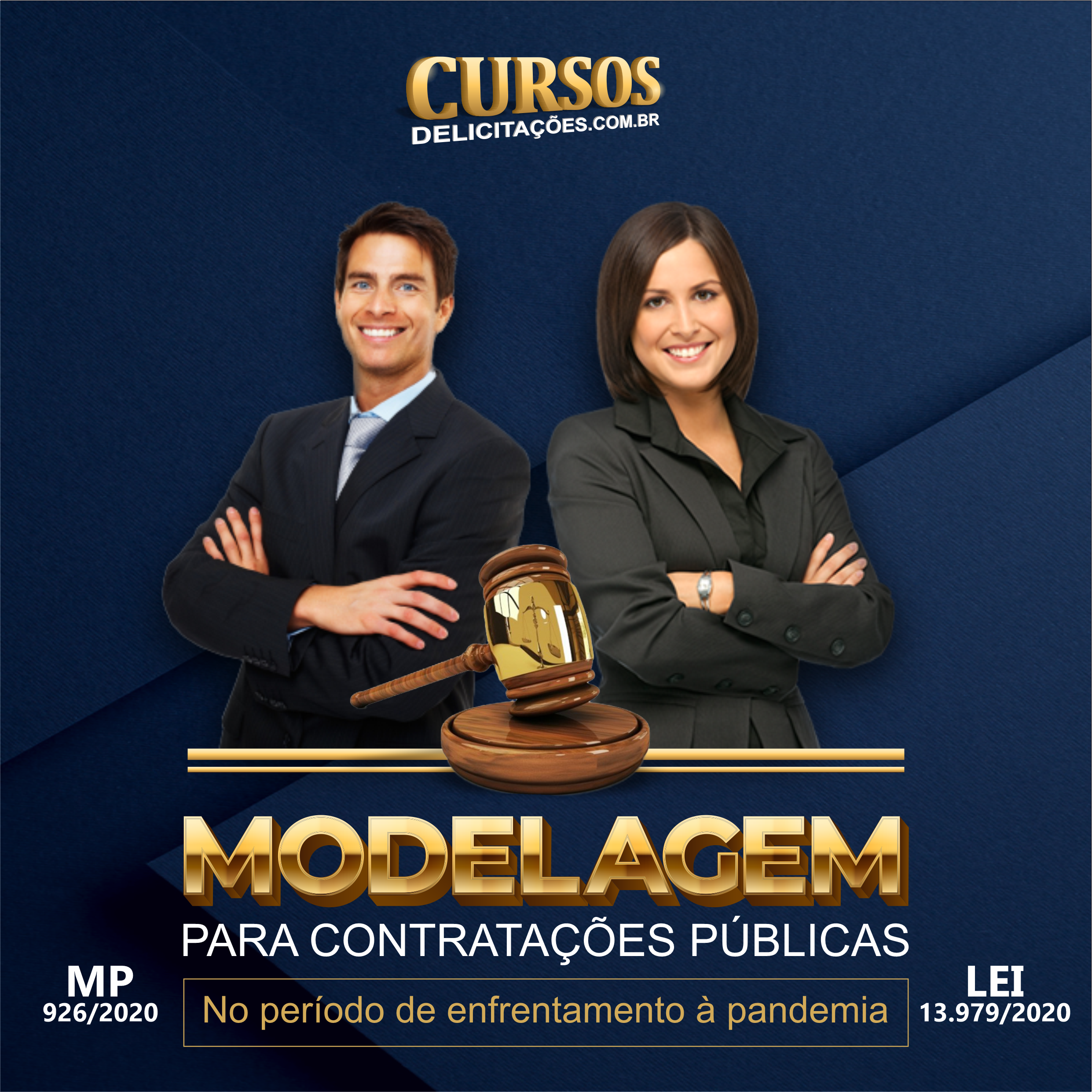 Imagem do curso Modelagem para as Contratações Públicas Emergenciais - Em período de Enfrentamento à Pandemia  