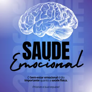 Imagem de capa para o Ebook Transforme o Ambiente de Trabalho: Saúde Emocional que Impulsiona o Sucesso