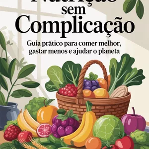 Imagem de capa para o Ebook Nutrição sem Complicação: Coma Melhor, Gaste Menos e Viva de Forma Sustentável