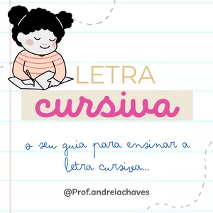 Imagem de capa para o Curso online Letra Cursiva 