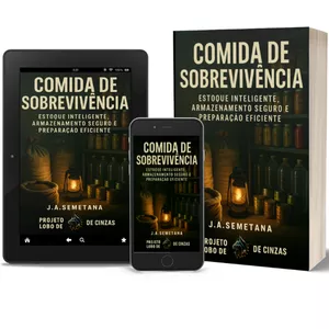 Imagem de capa para o Ebook Comida de Sobrevivencia - Estoque Inteligente, Armazenamento Seguro e Preparaçao Eficiente