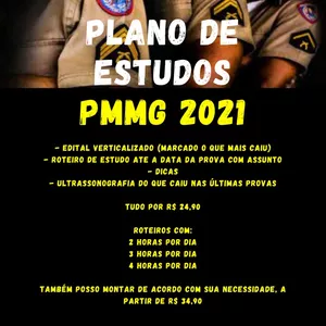 Planode Estudos PMMG - Concursos