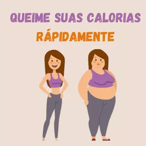 Imagem de capa para o Ebook Queime suas calorias rápidamente
