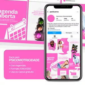 Imagem do curso Pack Canva - Psicomotricidade