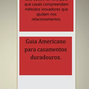 Imagem de capa para o Ebook Guia Americano para casamentos duradouros