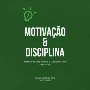 Imagem de capa para o Ebook Motivação &amp; Disciplina: Motivação que Inspira e Disciplina que Transforma