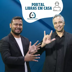 Imagem de capa para o Curso online Curso de Libras | Portal Libras em Casa