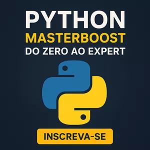Imagem de capa para o Curso online Python MasterBoost – Do Zero ao Expert 